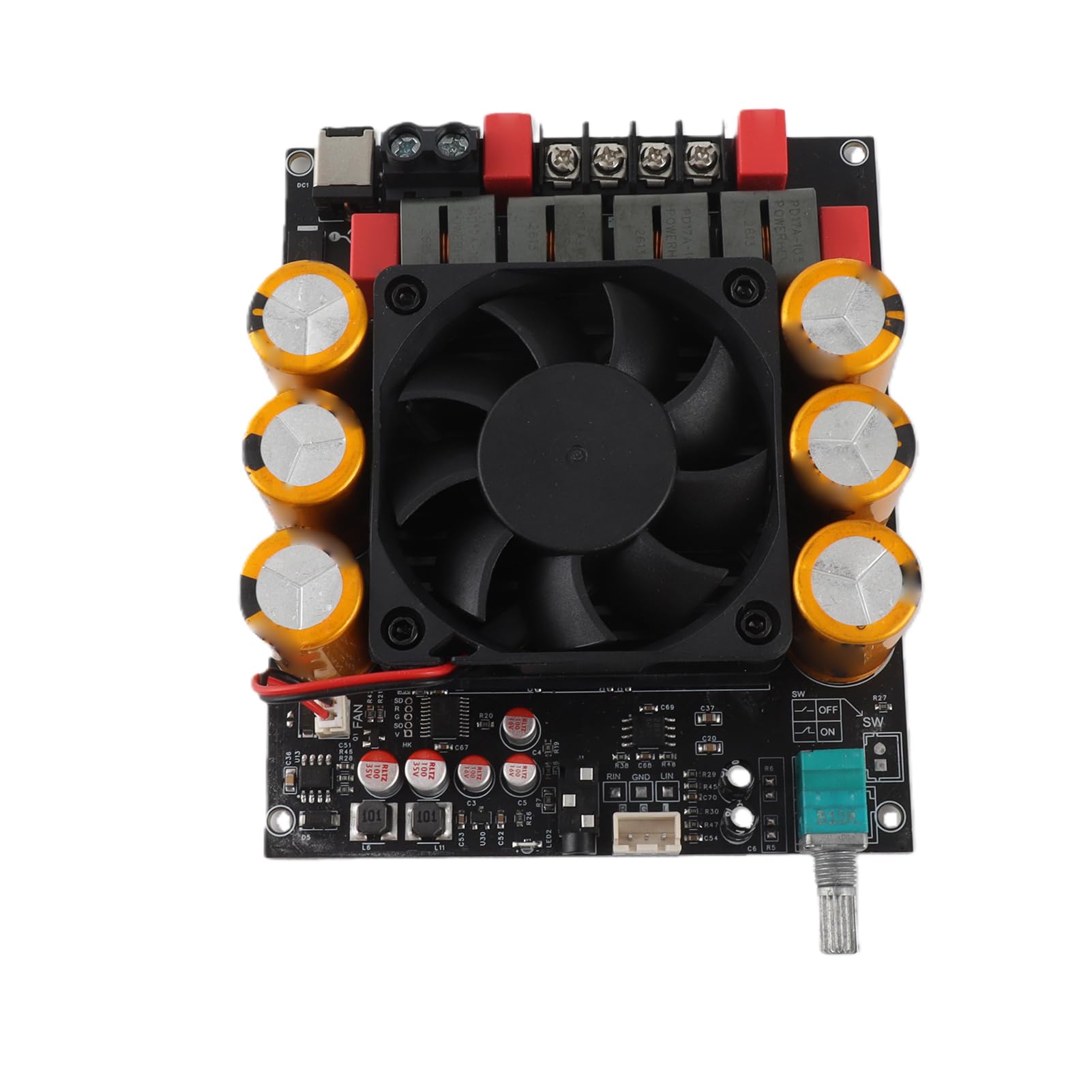 Cyfrowy Wzmacniacz 600 W Dużej Mocy Wyjściowej (ZK-6002)
