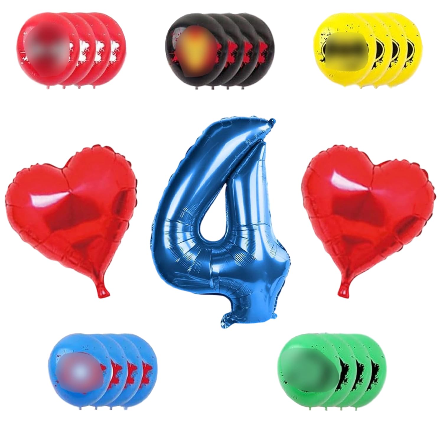 Décorations de Fête D'anniversaire Kuromi Ballons Anniversaire Bannière de Joyeux Décorations de Gâteaux Topper pour Enfants Kuromi Décor de Fête