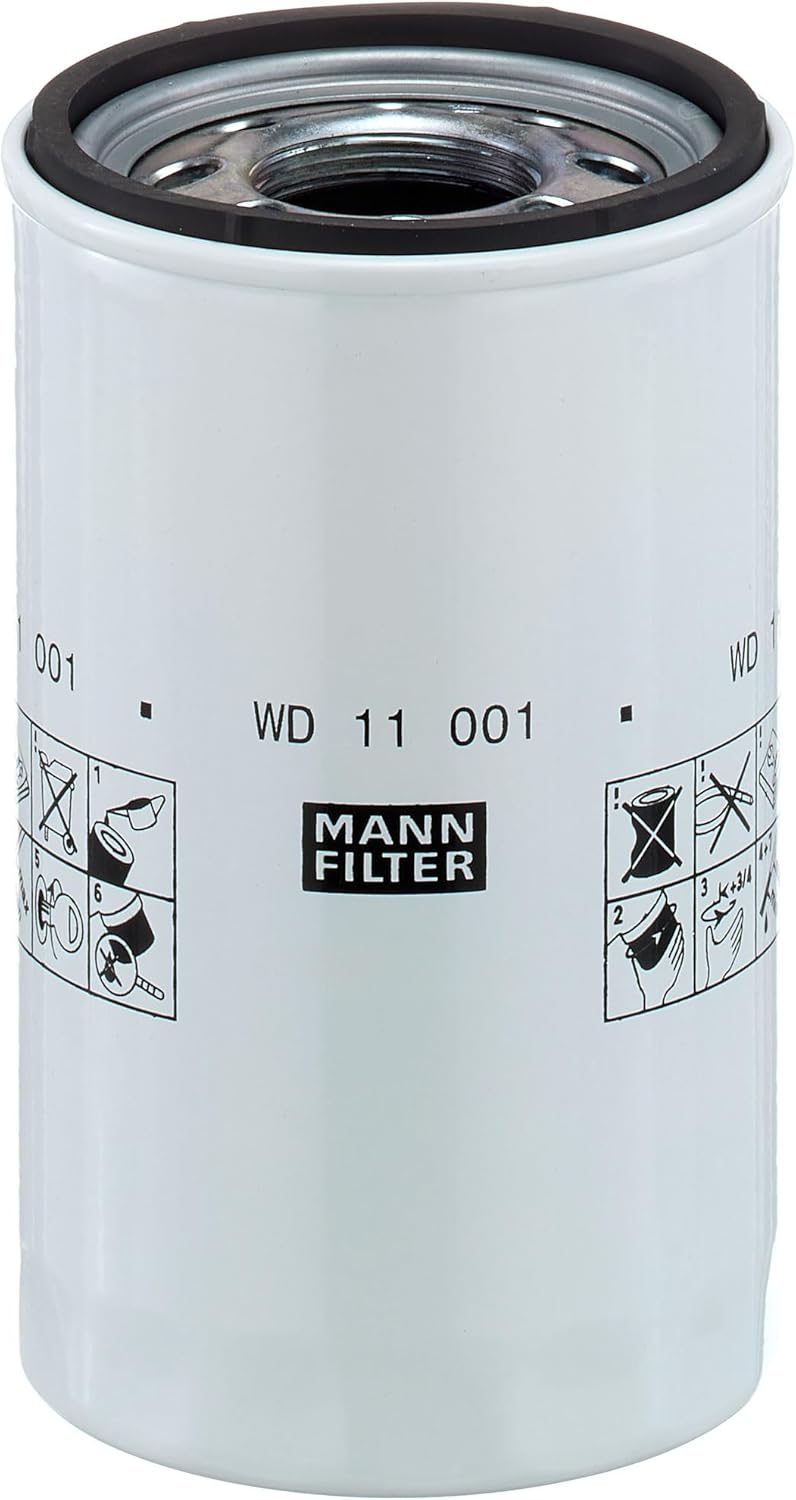 MANN-FILTER WD 11 001 Oil filter Hydraulics filter – For Passenger Cars and Utility Vehicles