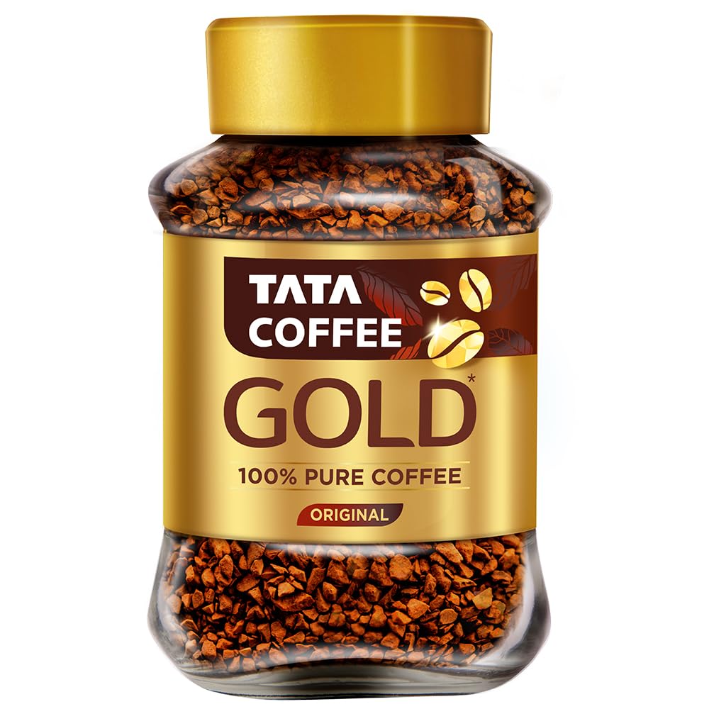 Tata Coffee Gold Original, Instant & Pure Coffee Jar Amazon.in Grocery & Gourmet Foods