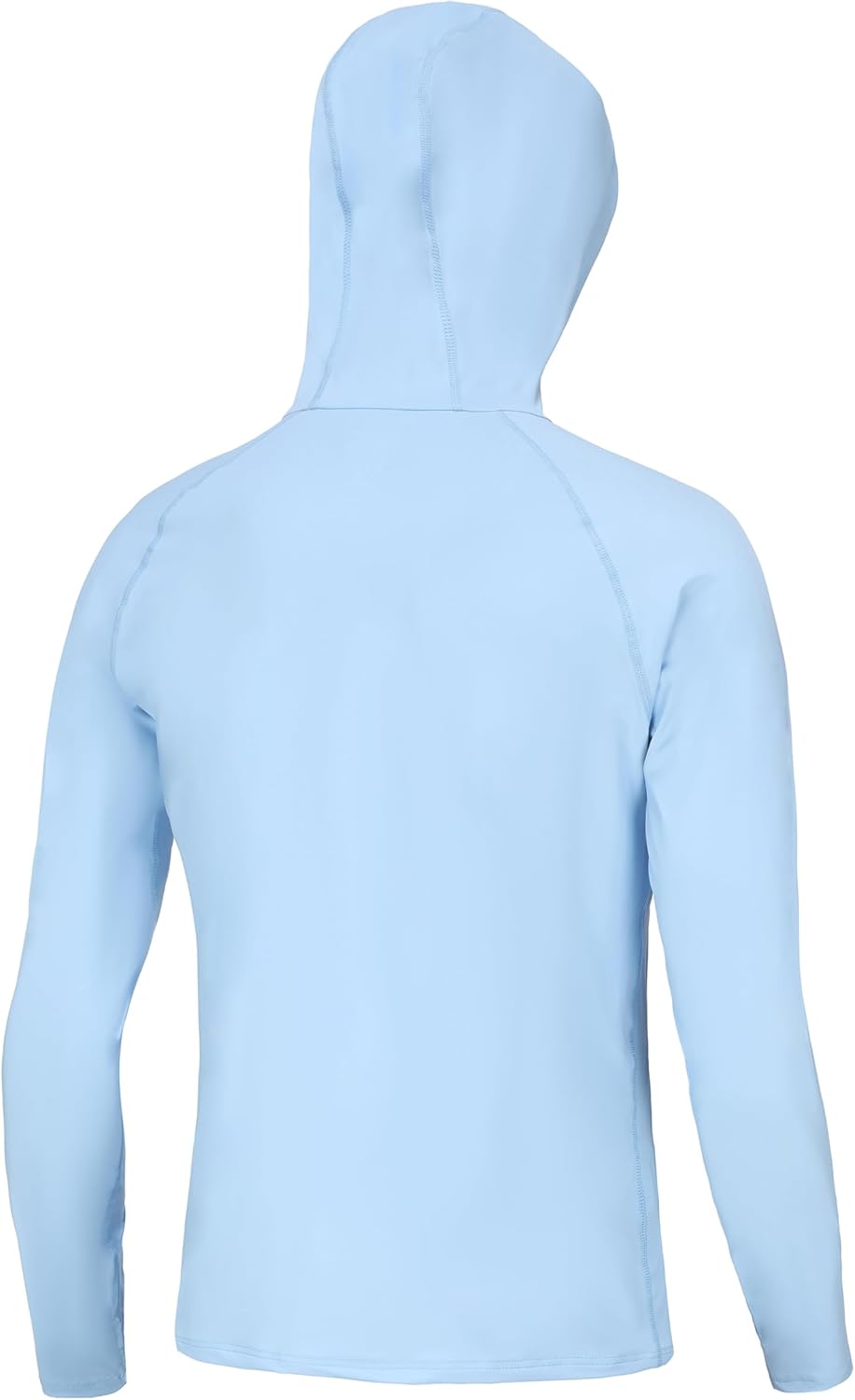 Riverruns Men's UPF 50+ Sun Protection Hoodie Fishing Shirt Cooling Quick Dry Rash Guard Long Sleeve - Image 4