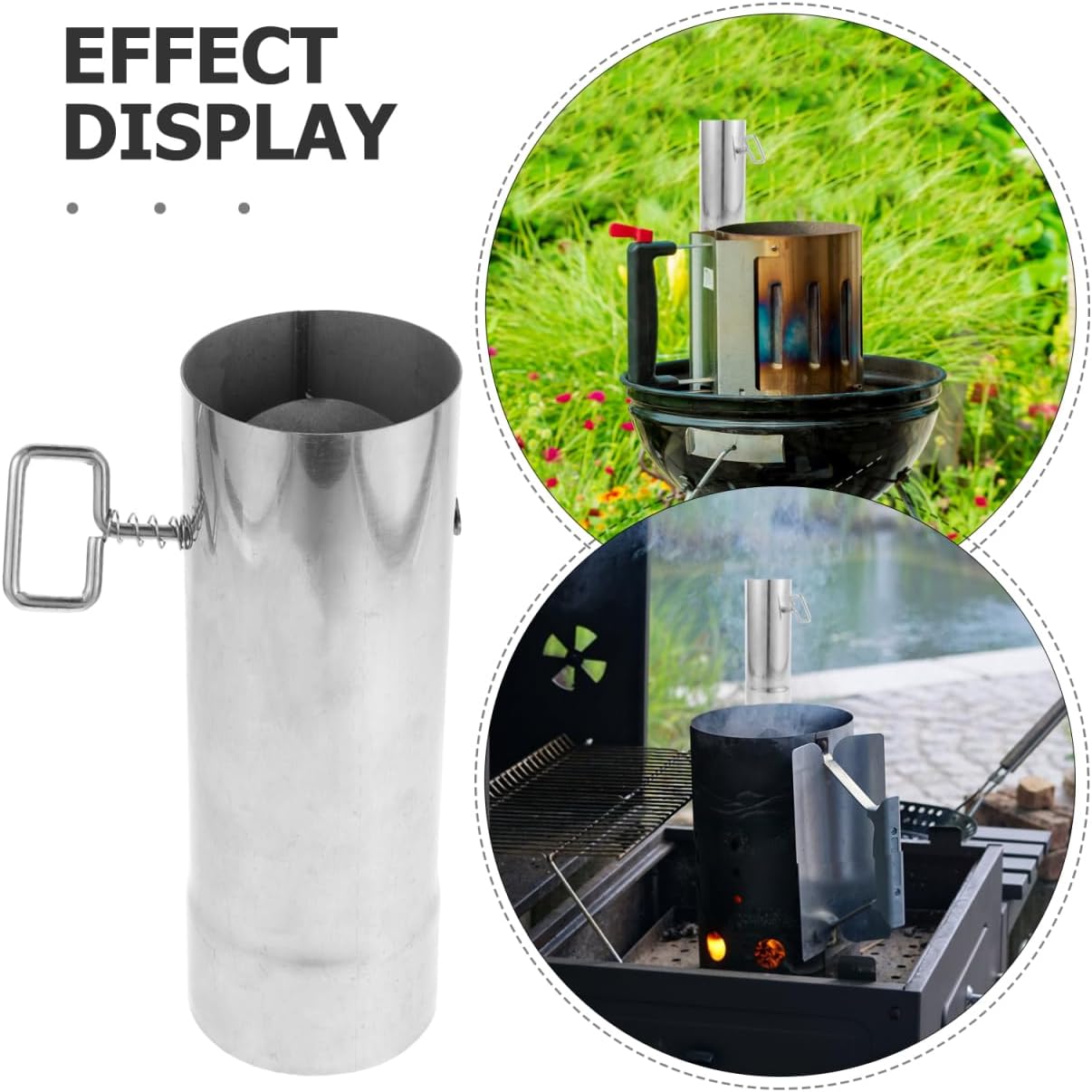 ibasenice Adjustable Damper Chimney Stove Pipe with Damper Control 3 Inch Flue Pipe for Camping Tent Outdoor Furnace Venting Airflow Valve