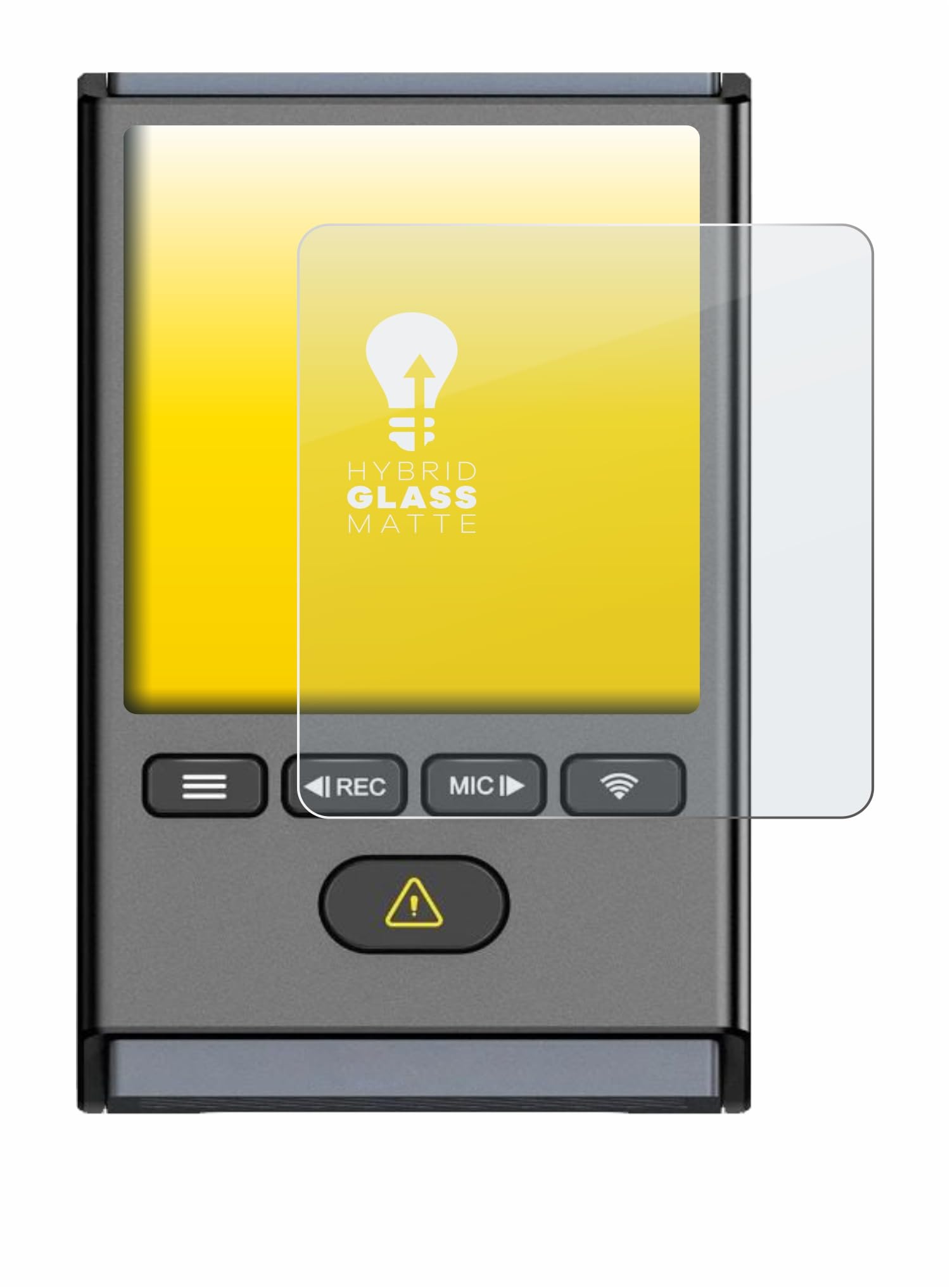 upscreen Matte Screen Protector Glass Film Compatible with VIOFO A119 Mini 2 - Anti-Glare, Anti-Fingerprint, 9H Glass Protection