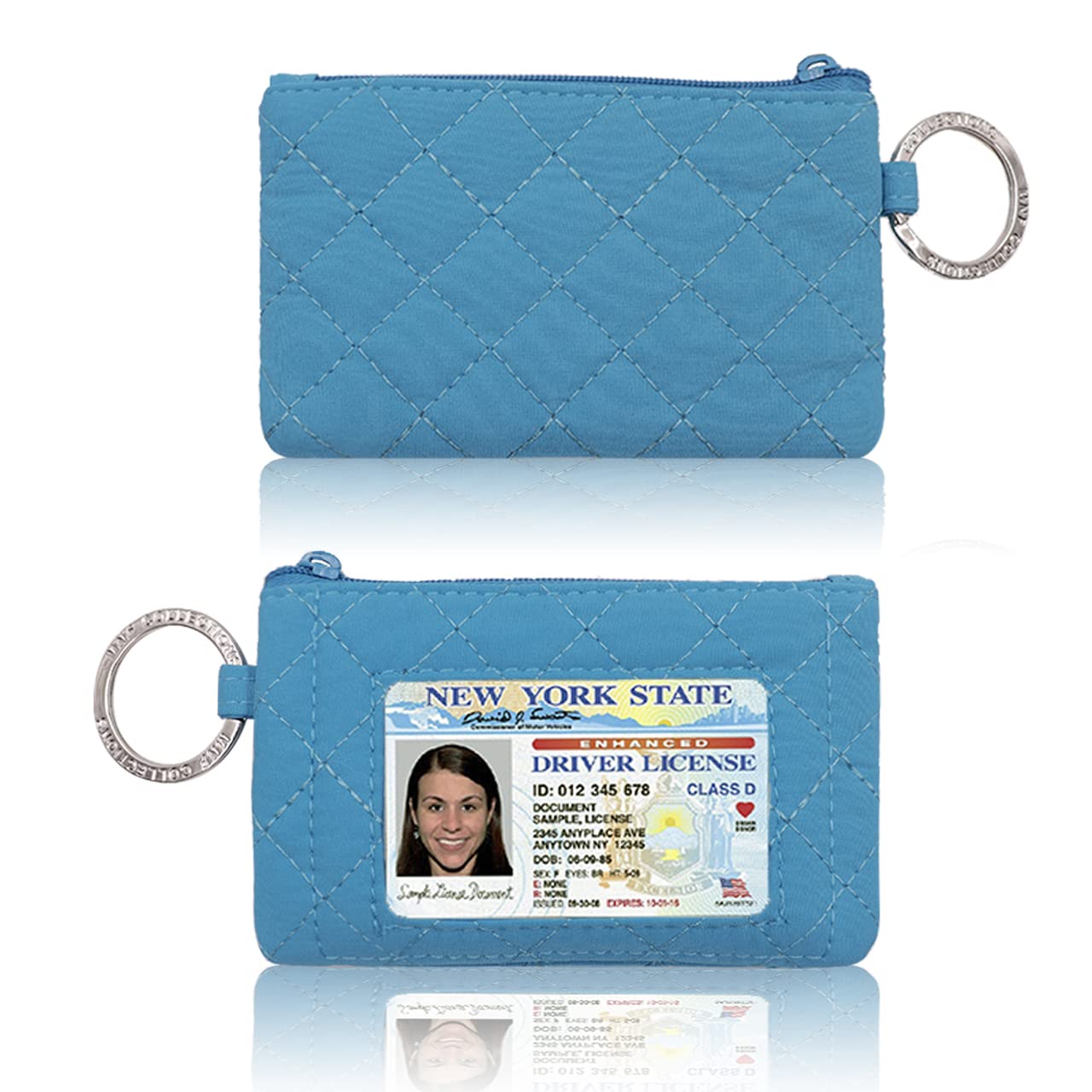 Amazon.com: MNF Collections Lanyard with Wallet - Zip ID Case with
