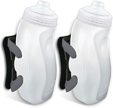 Amphipod RunLite Xtech Hydration System, 2x10.5oz Bottles, Jett-Lock Cap