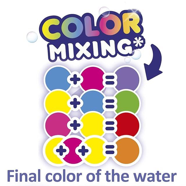 Foto 5 de 8 de INKEE Color Learning Pastillas de Baño Efervescentes 80 uds