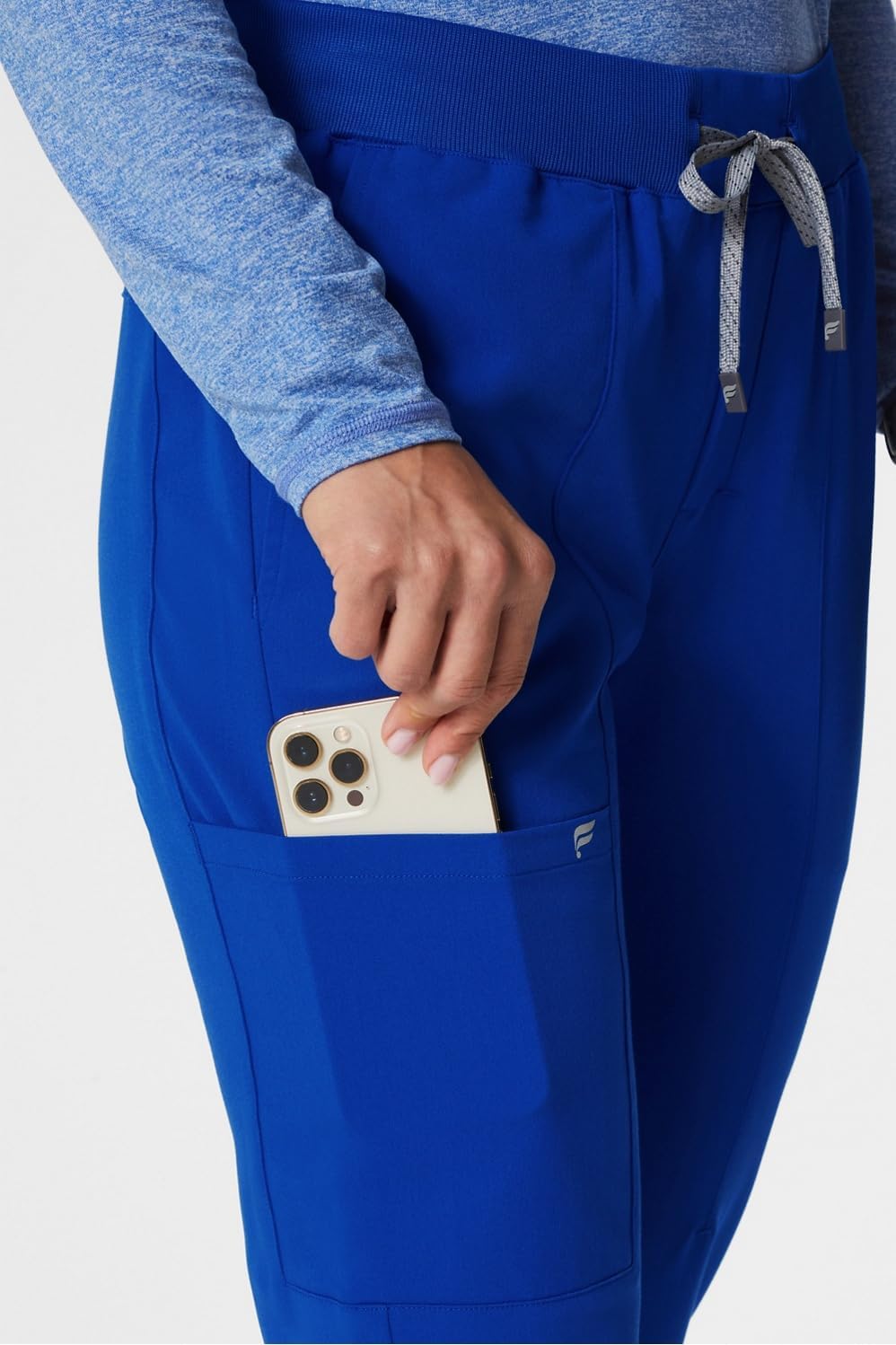 Fabletics Women's Performance Scrub Pant - MotionTech, 4-Way Stretch, Pocket-Packed, Wrinkle-Resist, Semi-Slim Fit - Image 4