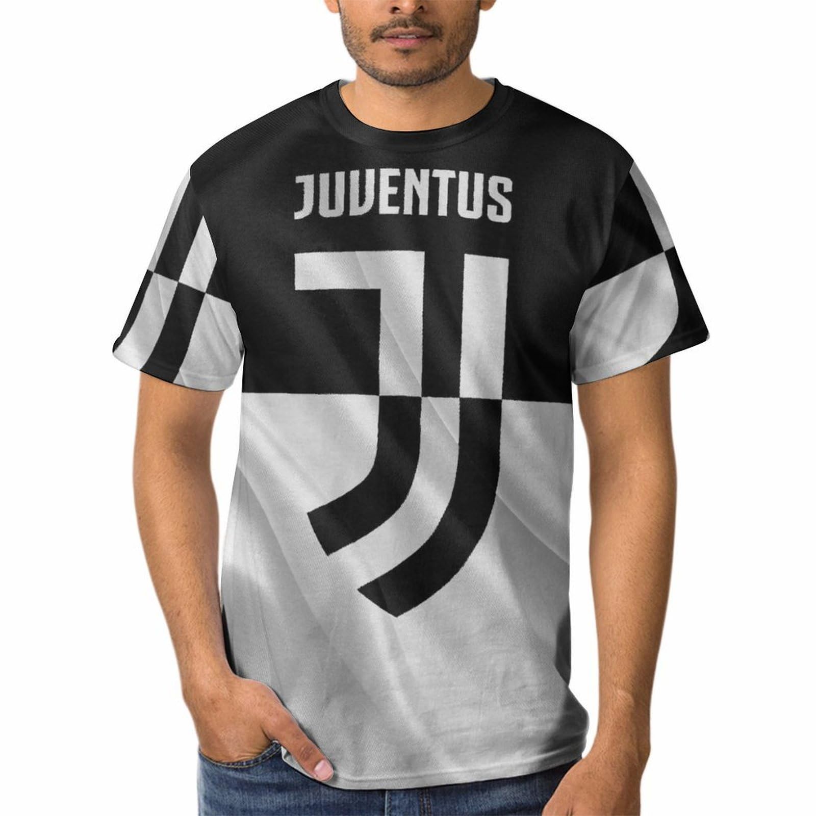 Amazon.co.jp: Tシャツ メンズ ユベントスFC 半袖 夏服 ティーシャツ 