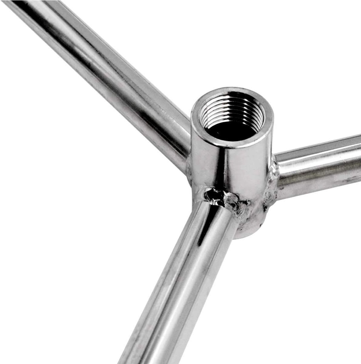 Skyflame 30-Inch Round Fire Pit Burner Ring and Universal Gas Valve Key