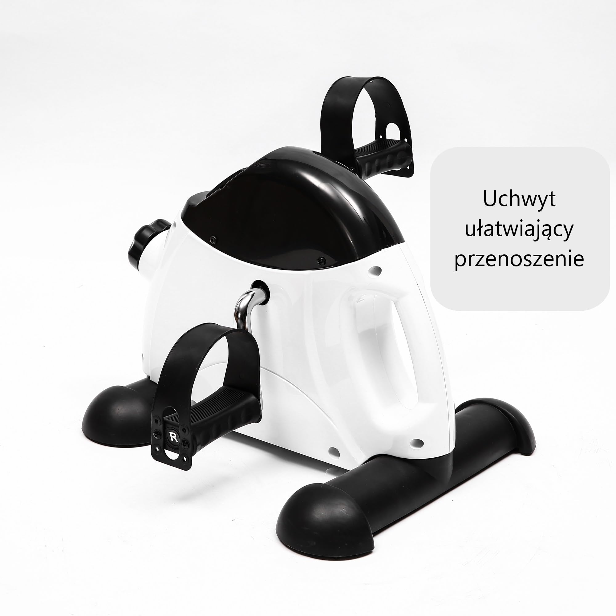 Rower treningowy nogi i ramiona do siedzenia rehabilitacyjnego treningu fitness i seniorów antypoślizgowe z monitorem i uchwytem MB211