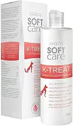K-Treat Condicionador Micelar Soft Care 290mL - Condicionador com hidratação intensiva para pele e pelagens sensíveis de cães e gatos - Auxílio na recuperação da pele