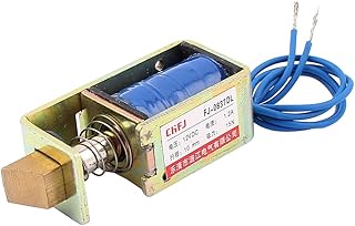 Aexit Push Pull Starters & Parts Type DC Electromagnet Magnet Solenoid 10mm 15N DC Solenoids 12V 1.2A