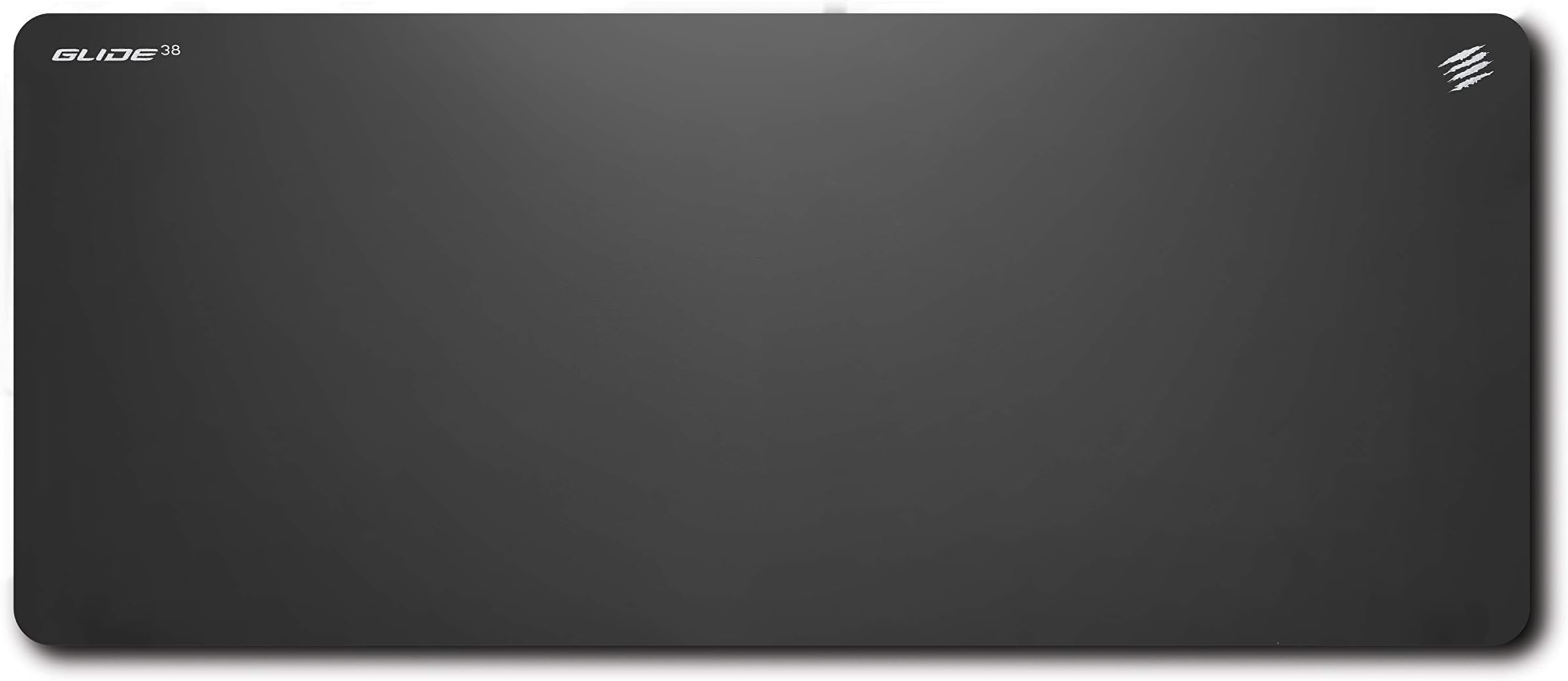 Mad Catz The Authentic G.L.I.D.E. 38 High Performance Gaming Mouse Pad Water Resistant Gaming Surface With Heat Bonded Edges And Non-Slip Silicone Base 35.4 x 15.7 in, Black