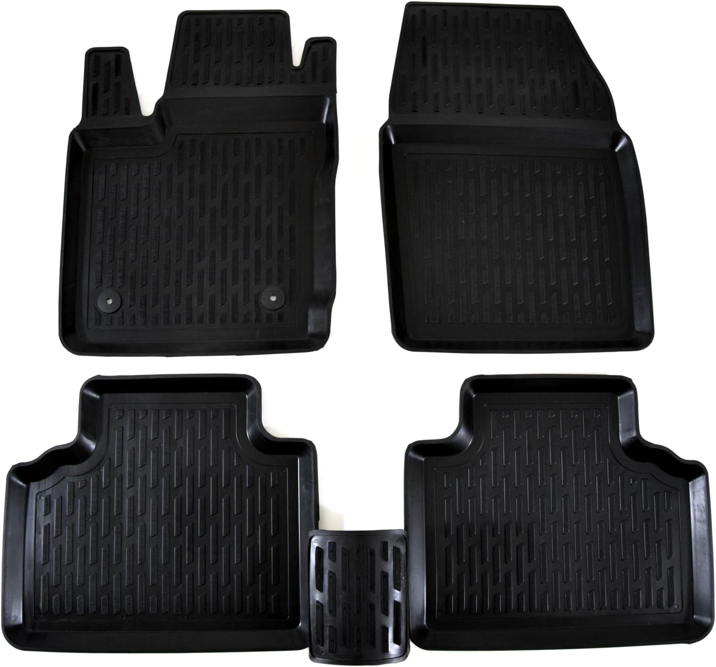 for 20132019 Ford Escape Floor Mats TPE 3D All Weather