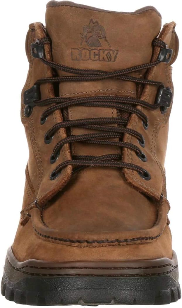 Rocky Men's Outback Gore-Tex Waterproof Field Boot Dark Brown 11.5 M