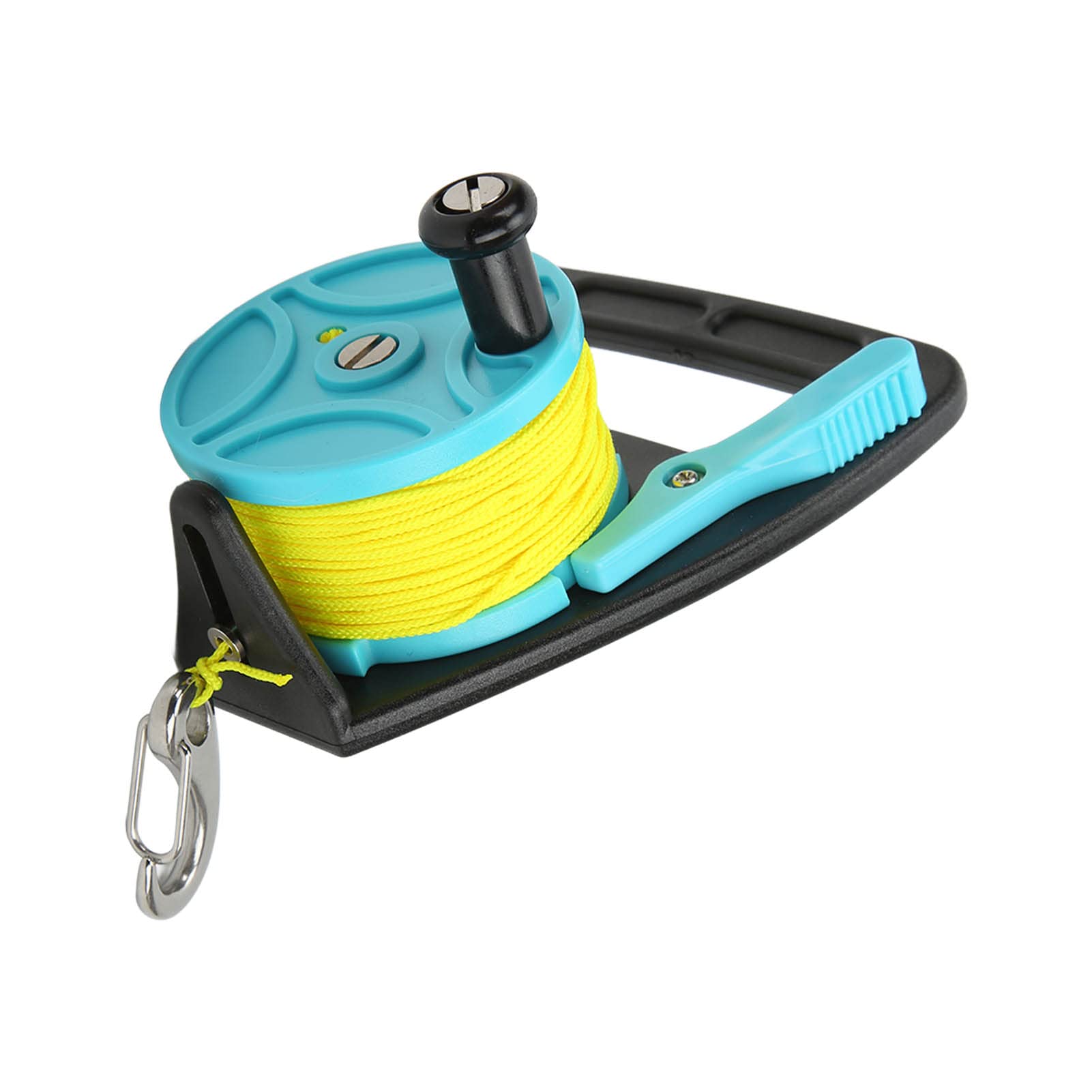 KIMISS Carrete de Buceo Carrete de Pesca de Buceo Carrete de Pesca de Buceo Carrete de Buceo Carrete de Buceo con Gancho de Tapón de Pulgar para Bucear bajo el Agua Deportes Acuáticos