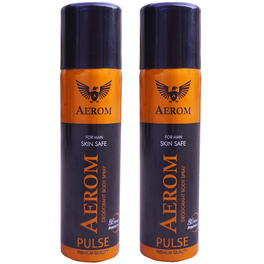 Buy Aerom Pulse and Pulse Deodorant Body Spray For Men, 300 ml (Pack of