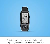 Vista 6 de Garmin GPSMAP 79sc, GPS marino de mano precargado con BlueChart g3 Coastal Charts, diseño resistente y flotadores en el agua