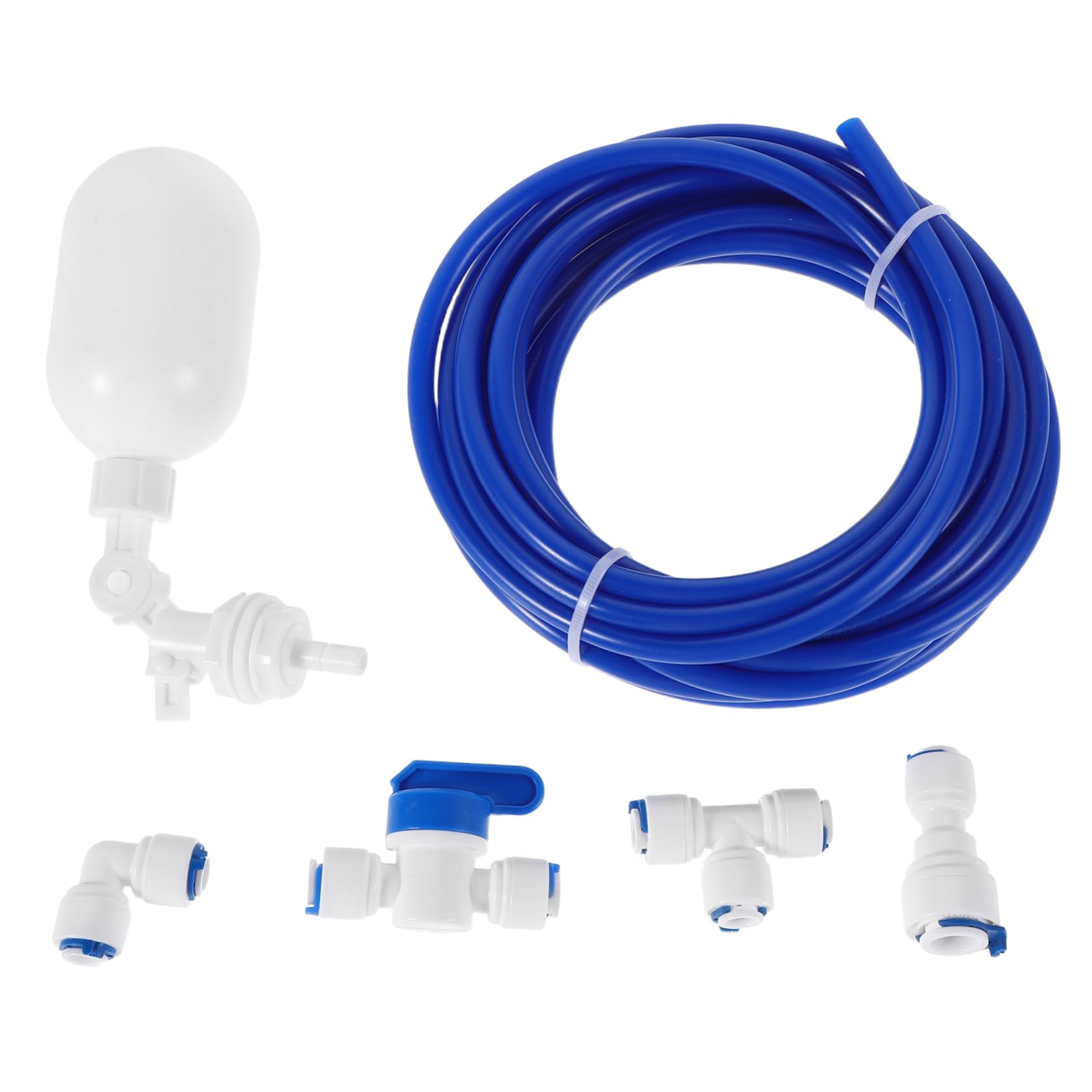 Conector de tubo de agua y válvula de flotador de reemplazo para filtro