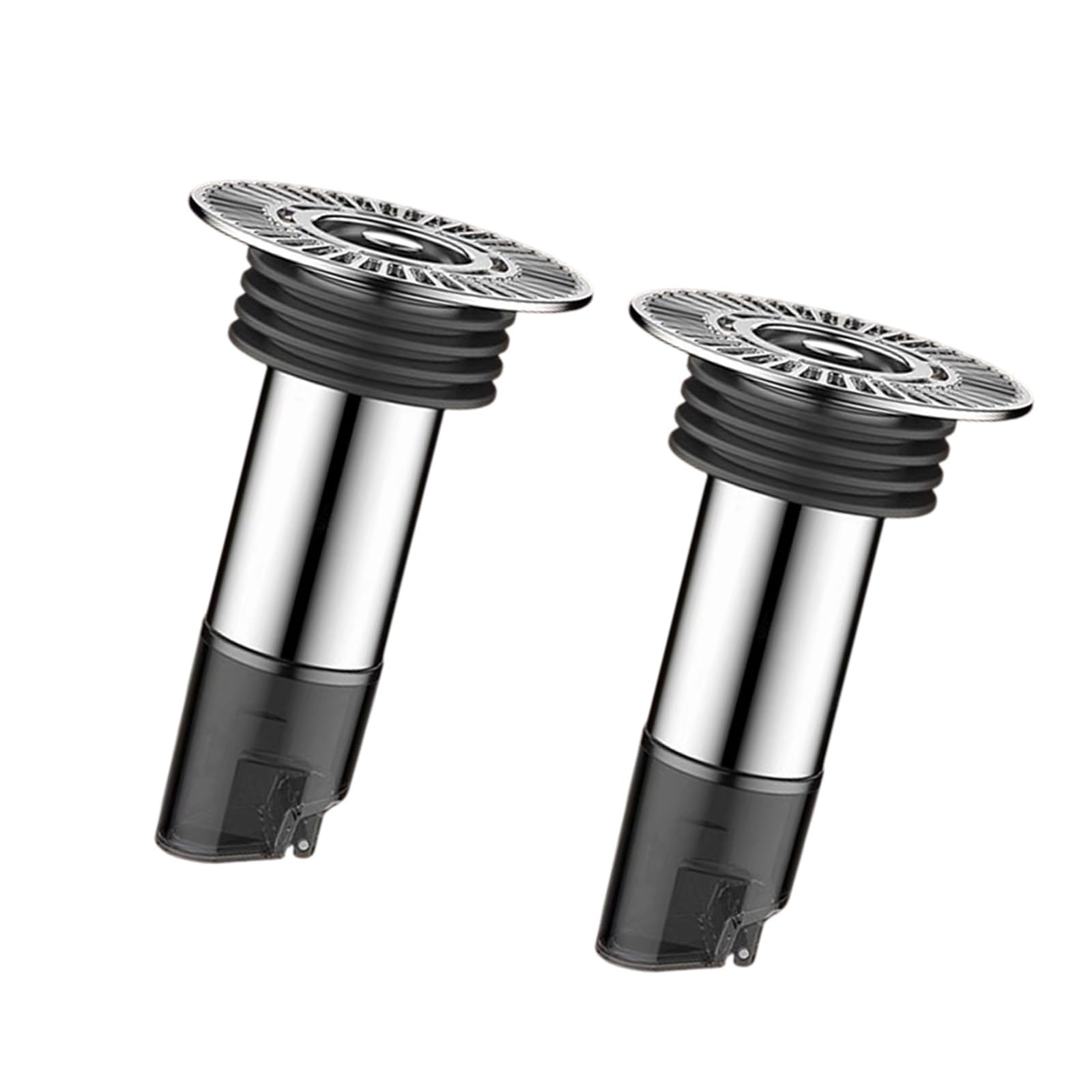 Kalttoy C Stainless Steeled Bathroom Sink Drain Filter With Extended Shaft Shower Drain Anti-Backflow Stopper For Hair Filter