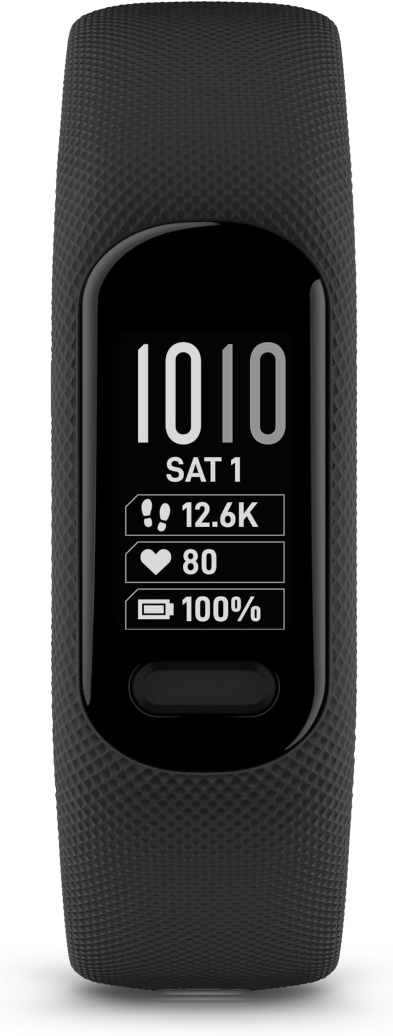 Vivosmart 5 with Health and Fitness Tracker SPO2, Advance Sleep Monitoring and Stress Tracking, Black with Large Band