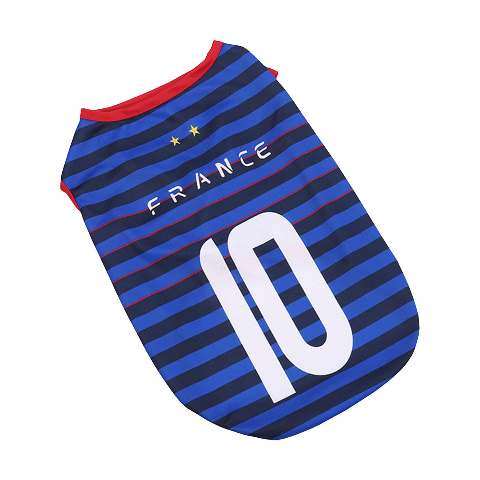 Personalised Dog T Shirt football match 2026 Pet Apparel, Breathable Pullover Design, printed with Country Flag Name Number, S-5XL for Small Medium Dogs, Ideal Pets Gifts