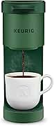 Keurig K-Mini Single Serve K-Cup Pod Coffee Maker, 6 to 12oz Brew size, with Cord Storage, Perfect for Small Spaces, Evergreen