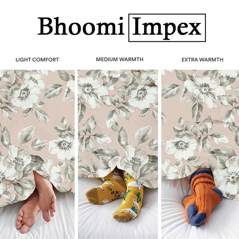 Image of Comforter Double Size Printed Comforter Premium 1800 Series Microfiber - Heavey Winter Blanket /AC Comforter 300 GSM Double Bed - 90 x 100 inch