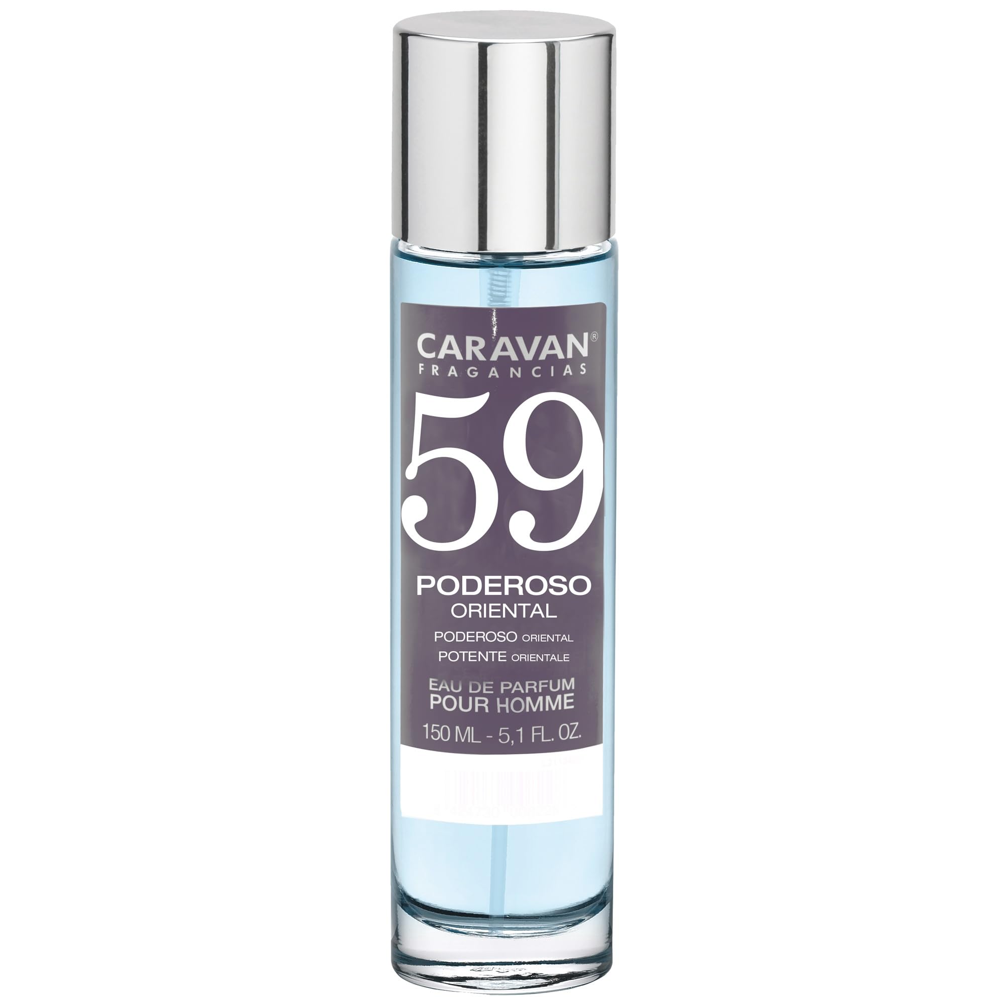 Set de 6x 150ml Caravan perfume de hombre Nº59