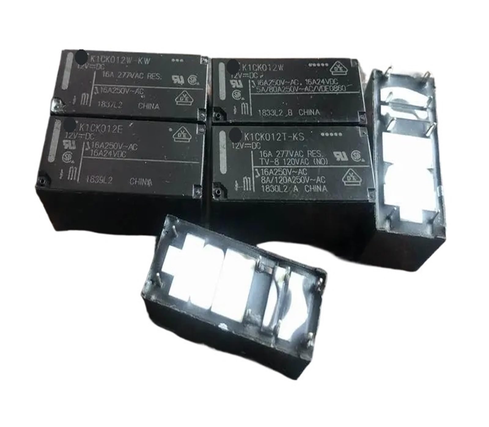 Relé de 8 pines FTR-K1CK012E interruptor electromecánico de 16A 3