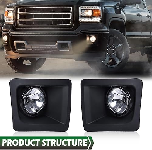 Vista 279 de GRAND ORANGE Luz antiniebla compatible con Chevy Cruze 2016 2017 2018 (no apto para modelos manuales Lt o manuales diesel) proyector de conducción