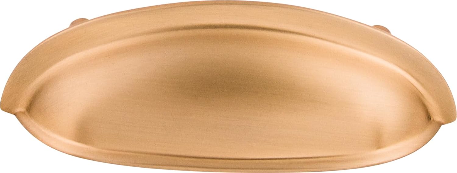 Top Knobs M1675 Somerset Collection 3 Somerset Cup Pull, Brushed Bronze
