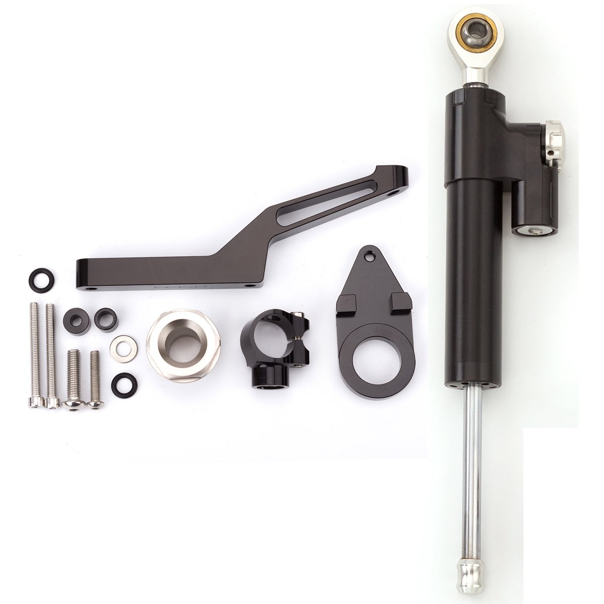 Amazon.com: FXCNC Motorcycle CNC Steering Damper Stabilizer