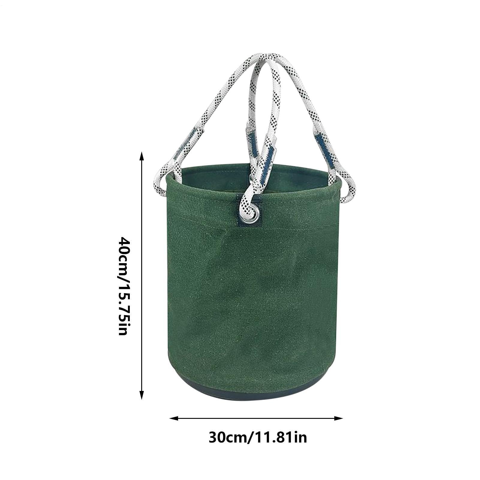 Borsa Secchio per Attrezzi Elettrici Organizzatore Per Attrezzi Elettrici | Tascone da Lavoro Leggero e Robusto per Professionisti di Giardinaggio Costruzioni Falegnameria