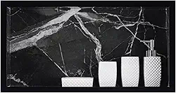 Nicho Em Porcelanato Polido P/Banheiro (Preto) 61 x 31 x 11 cm