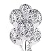 Qualatex- Damask Pearl White Latex Balloons
