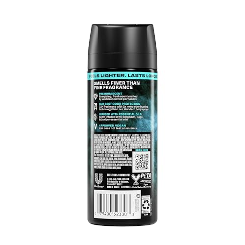 Image of AXE Fine Fragrance Collection Body Spray Aqua Bergamot 2.9 oz