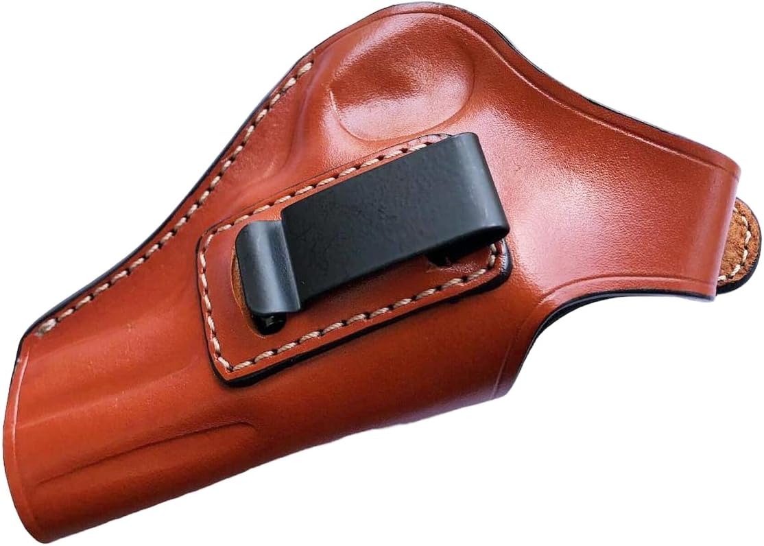 Leather Holster for Taurus 856 Defender 3 inch Barrel, OWB, IWB, Thumb Break, Genuine Leather, ShnLeather