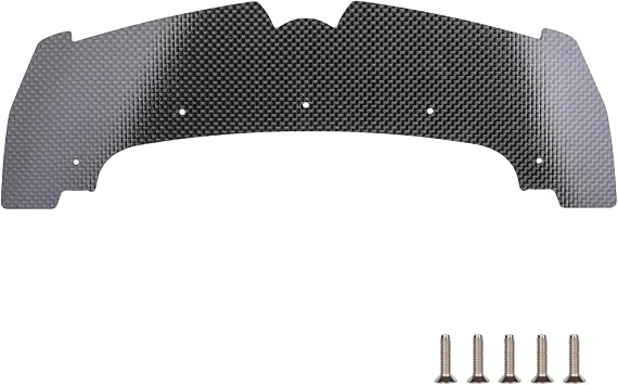 3MM Thick Front Splitter for ARRMA 1/7 6s Limitless V1 & V2 | Front Chin Splitter for ARRMA 1/7 Limitless,Front Bumper Splitter Upgrade Part Replace of ARA320718-Nylon