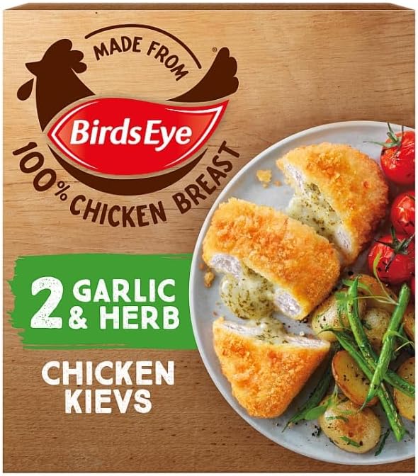 Birds Eye 2 Garlic & Herb Chicken Kievs 204g