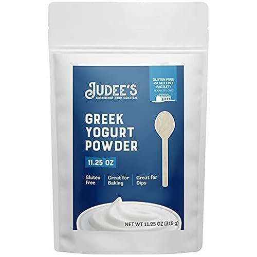 Miniatura 31 de Judee's - Polvo de yogur griego de 1.5 libras, sin gluten y sin frutos secos, añade a aderezos y salsas para ensaladas, úsalo para hornear o hacer