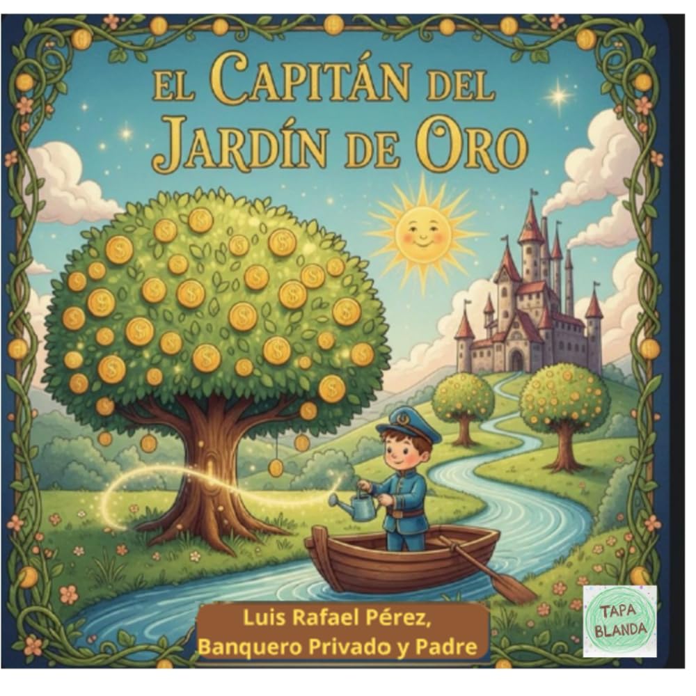 EL CAPITÁN DEL JARDÍN DE ORO: Educación financiera para niños: un cuento infantil para descubrir el valor del ahorro, la paciencia y el interés compuesto.