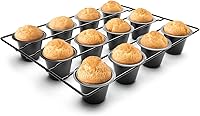 Vista 9 de Fox Run Molde para Popover, Yorkshire Pudding y Magdalenas, 6 Tazas, Acero Inoxidable