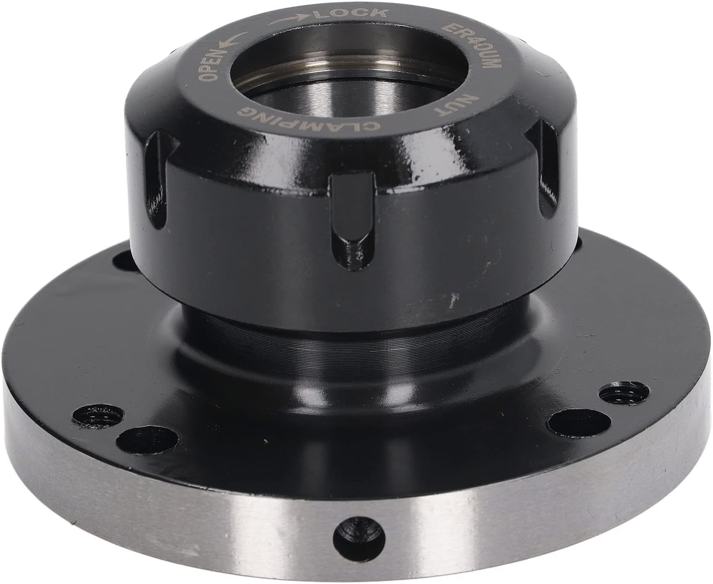 Collet Chuck Er40 Collet Er40 Collet Chuck 125mm,Er40 Collet Chuck 100mm Diameter Compact Lathe Tight Tolerance for Milling Us Lathe Chuck Carbon Steel Compact Replacement 100mm