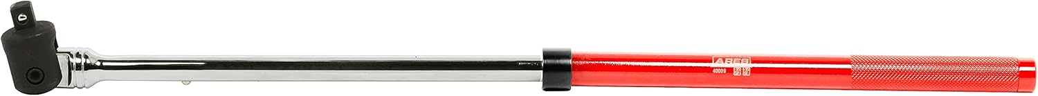 ARES 40009 – 1/2-Inch Drive Extendable Red Breaker Bar – 16-Inch to 24-Inch Extendable Length – Easy Use Twist Lock Adjustable Design