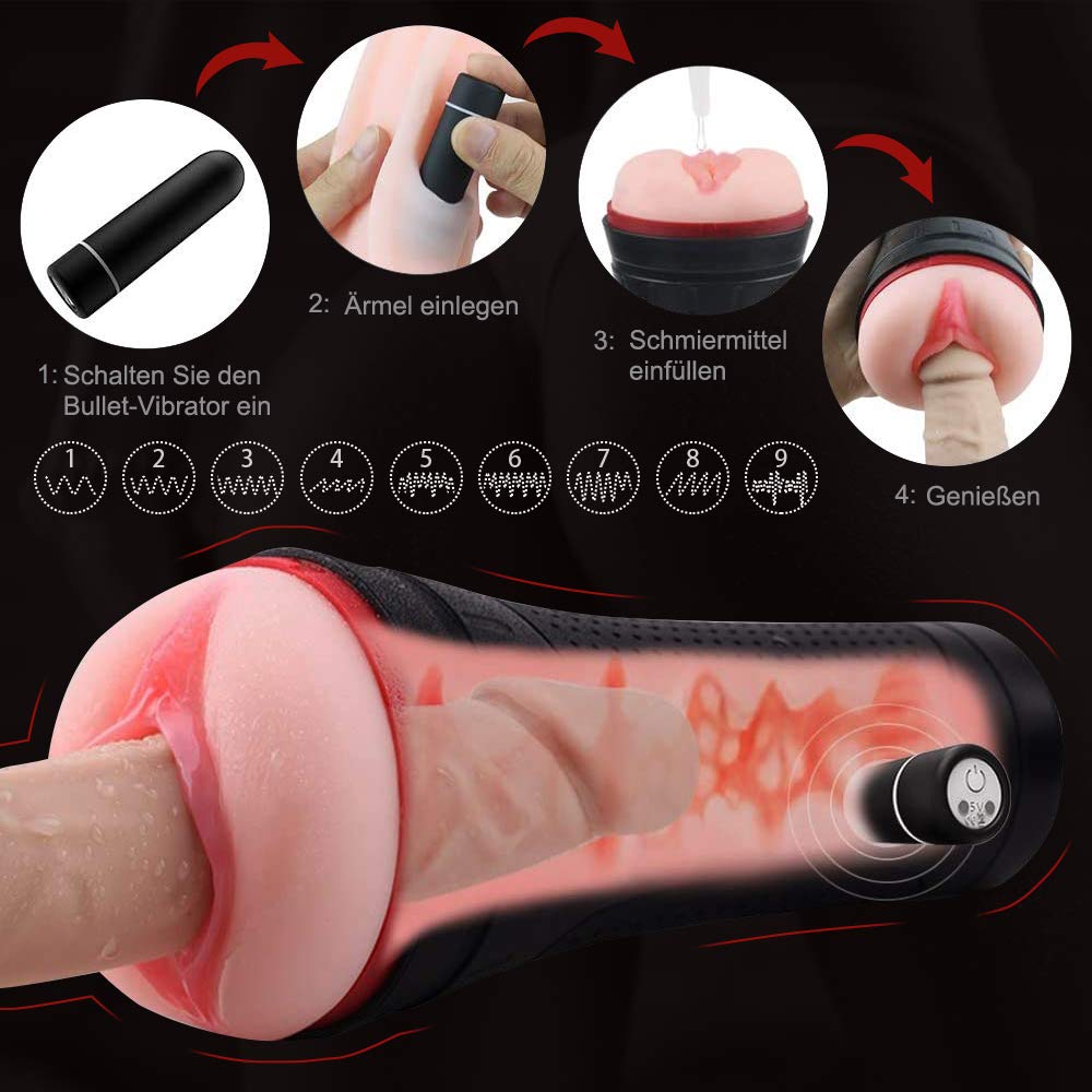 Amazon.com: Male Masturbator Cup with Vibrator Detachable Pocket Pussy Sex  Toys for Male, Realistic Textured Vagina Stroker Rechargeable with 10  Vibration Modes Innovative Squeezable for Man Masturbation : Health &  Household