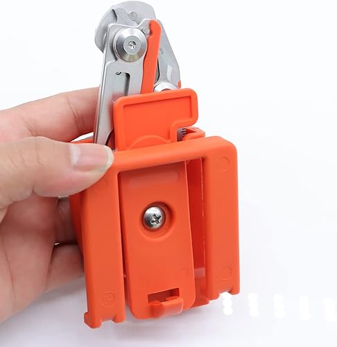 Miniatura 5 de Elegital Tijeras de respuesta de emergencia alicates plegables de acero inoxidable tijeras de rescate para acampar al aire libre