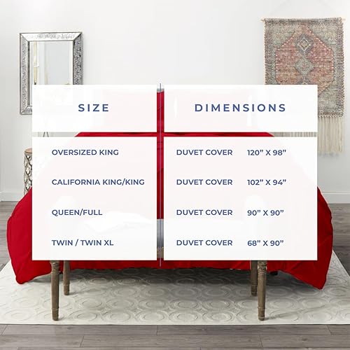 Miniatura 2 de Kotton Culture - Juego de funda de edredón de 3 piezas, 100% algodón egipcio de 600 hilos, con cierre y lazos en las esquinas, diseño plisado