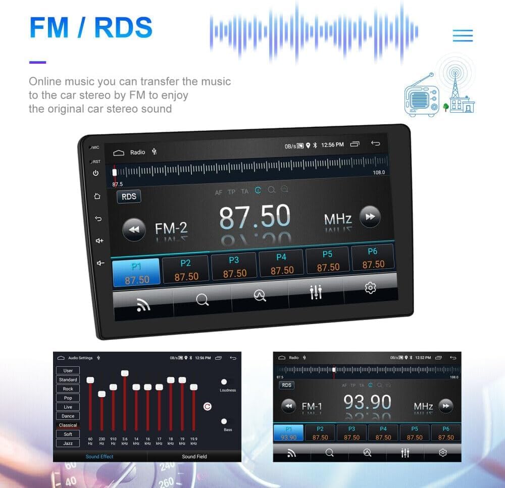 Android Car Stereo For Buick Regal 2009-2013 - 9" Touchscreen With Wireless CarPlay & Android Auto