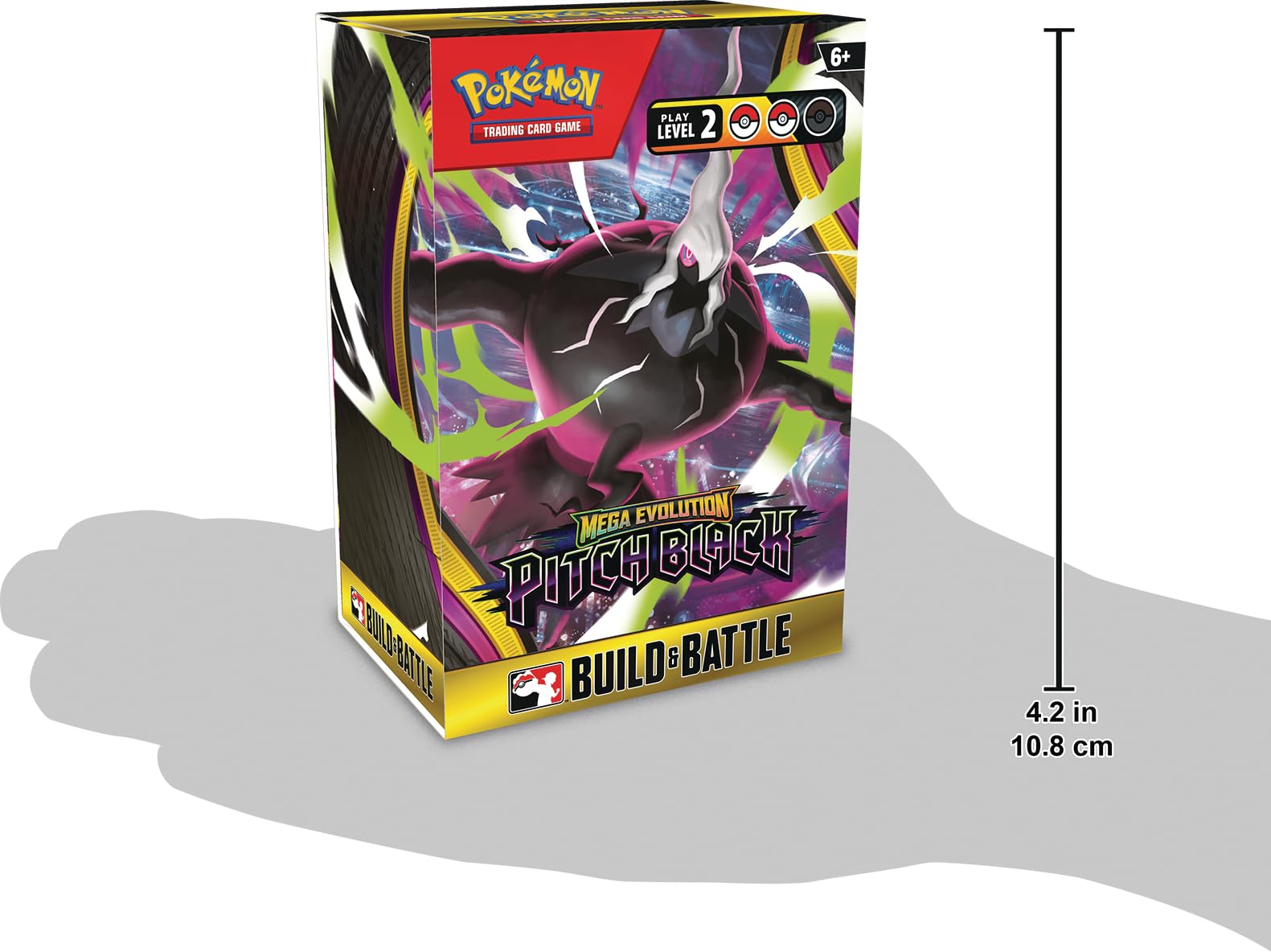 Mega Evolution Pitch Black ブースターバンドル Pokémon TCG: Mega Evolution—Pitch Black Build & Battle Box